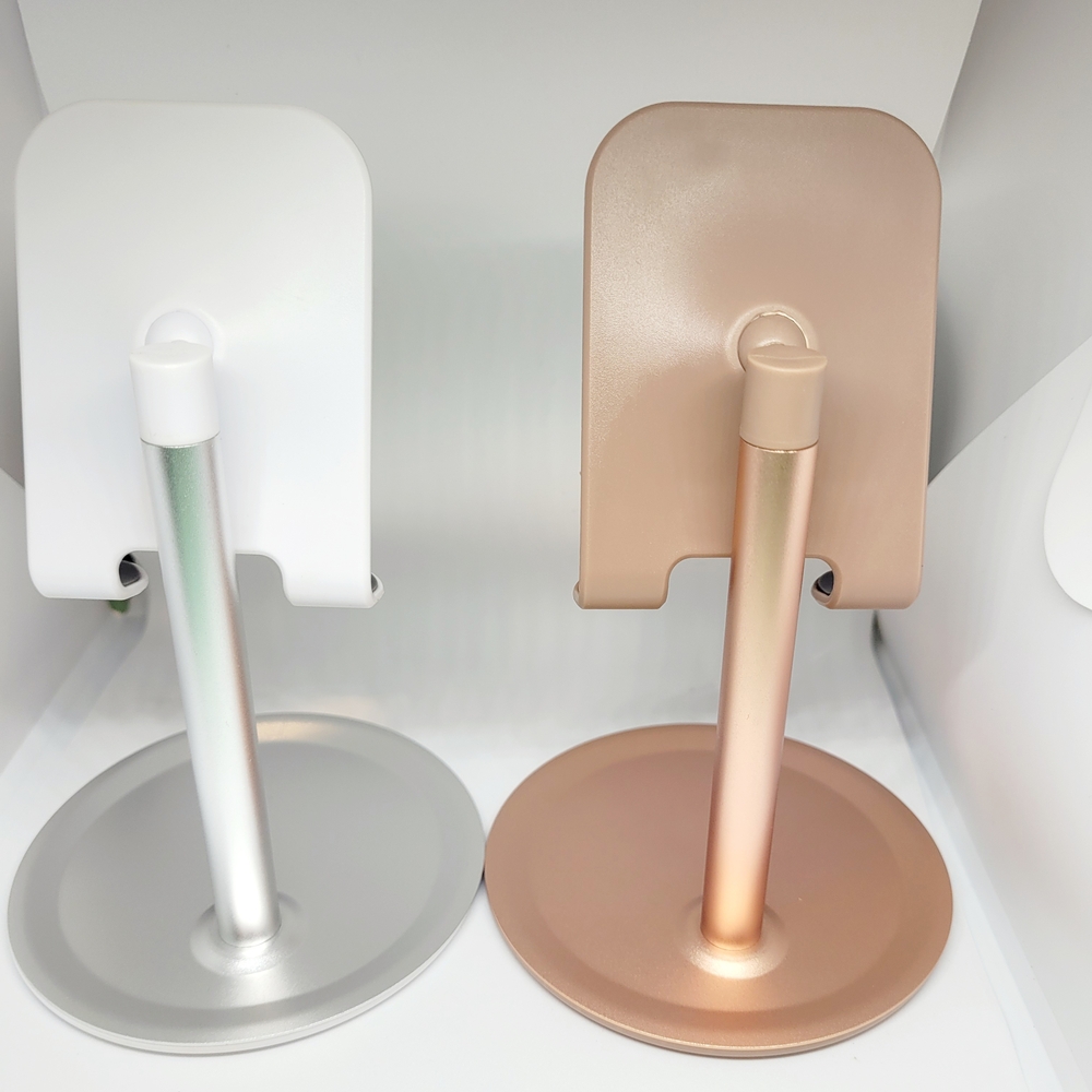 Bell+Howell Clever Grip Pro 3.0 Adjustable Phone Stands in Silver and Rose Gold - Picture 3 of 3
